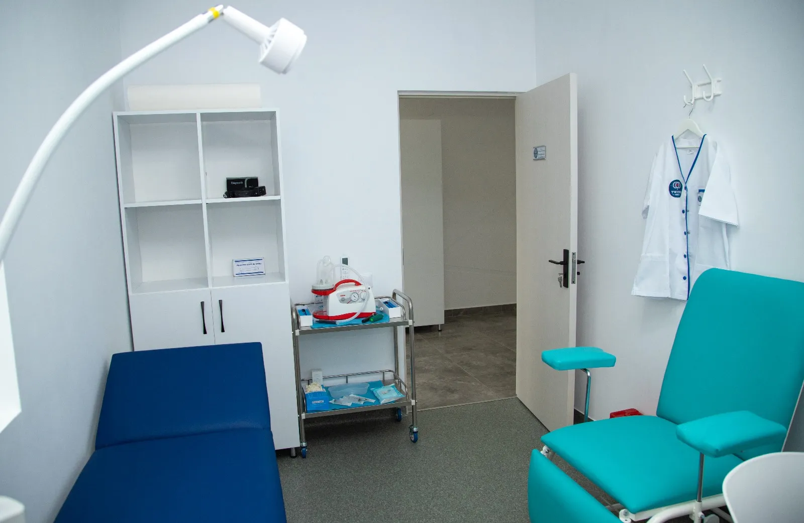 Cabinetul de recoltare analize din incinta clinicii TwinsMed